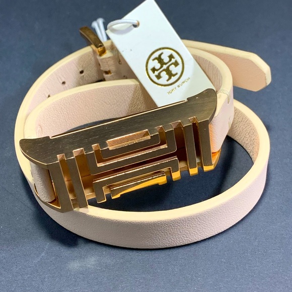 Tory Burch for FitBit Fret Double Wrap Bracelet New w/ Tags - Picture 2 of 6